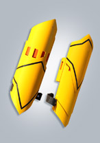 RWBY(ルビー)　Yang Ember Celica　Gauntlets　コスプレ 武器 道具